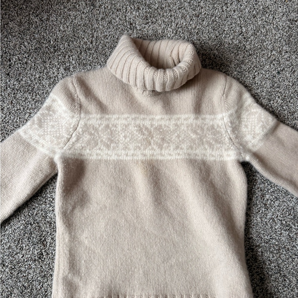 Ralph Lauren Cream Turtleneck Sweater